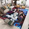 Cartoon bungou stray dogs Print carpet Non-slip carpet outdoor carpets area rug Home bedroom decor rug for bedroom birthday gift