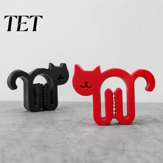 Multi Purpose Sealing Clamps 10Pcs 3D Printed Cat Clip, Snack Bread Chip Portable Bag Clips Food Seal Clamp, Multipurpose Sealer, Kitchen Gadgets