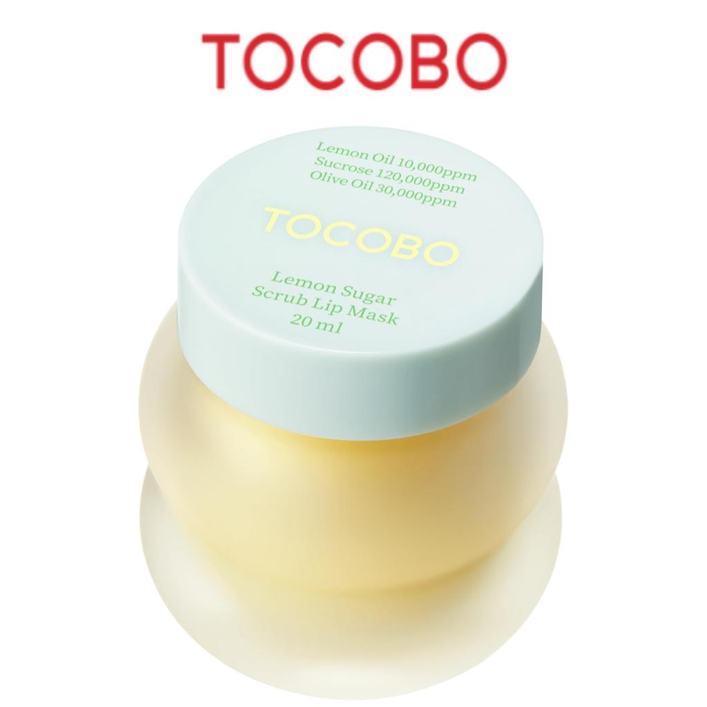 TOCOBO Маска-скраб для губ с лимонным сахаром 20 мл