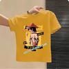 Summer New Luffy Zoro One Piece Anime Boys Girls Cotton Tee Shirts Short Sleeve Tops Baby Clothing Toddler Children Clothes Tops
