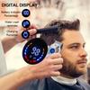 Hatteker Electric Trimmer  LCD Digital Display Cordless Haircut Kit with Professional Barber-Grade Cutting for Precision Shave Styling