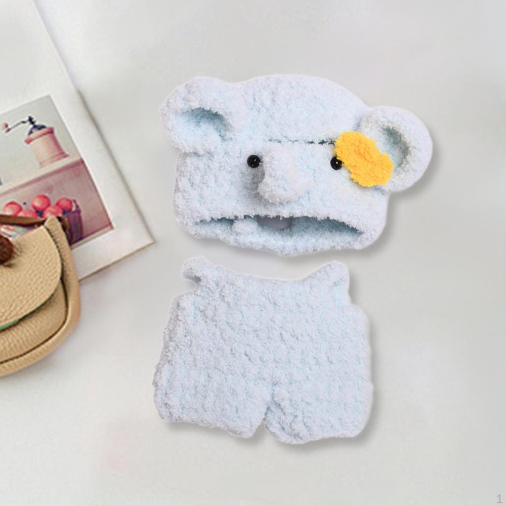 15cm Doll Clothes Cartoon Plush Accessories Outifits Stuffed Animals