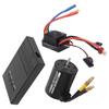 Бесколлекторный двигатель 3650 3600KV 60A T ESC Карта программирования Комбо-набор для деталей радиоуправляемой машины 18 110