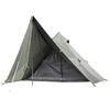 BUNDOK Solo Teepee 1 TC BDK-75TC [For 1 Person] Khaki Color One Pole Tent Blended Cotton Full Closed Skirt Roll Up