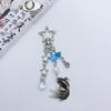 Handmade Koi Star Bead Chain Spice Girl Style Lucky Charm Phone Pendant Y2k Key Chains  Women