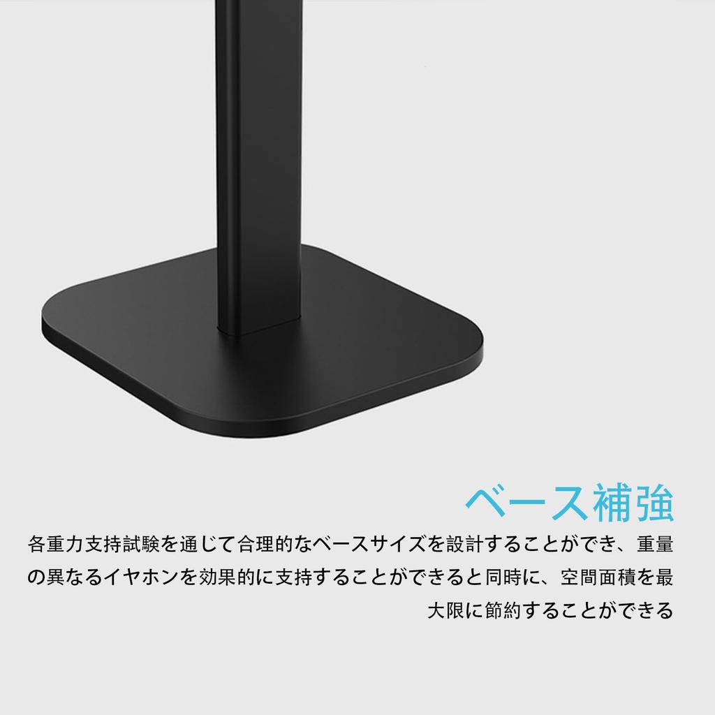 ALLVD Подставка для наушников Подставка для гарнитуры Подставка для гарнитуры Подставка из алюминиевого сплава Простая и удобная сборка Совместима с Playstation Panasonic