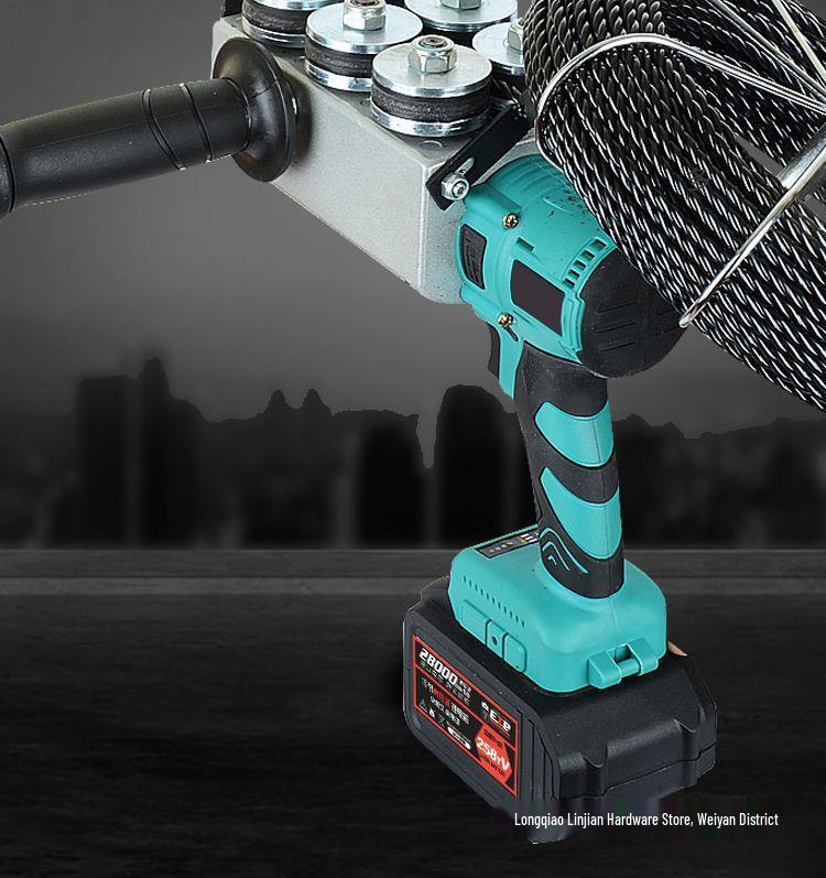 Автоматическая машина для протяжки и заправки электрических проводов