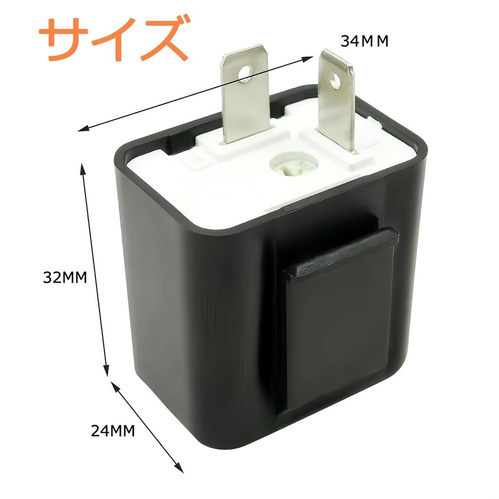 Реле поворотов мотоцикла RXCARGO, 2 контакта TW200 для Solo, GROM SRX400 JC61 IC