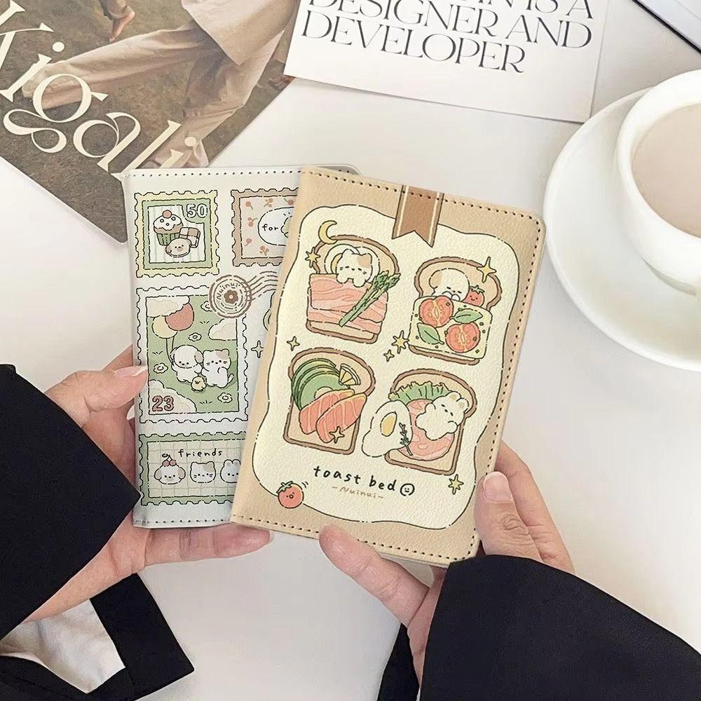 Обложка для паспорта из кроличьей кожи, многофункциональная, зажим для авиабилетов, удостоверение личности, кредитная карта