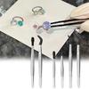Jewelry Makers' Tweezers Set Handy Tweezers Tools Steel Tweezers for Crafts Stamp Collecting and Jewelry Making