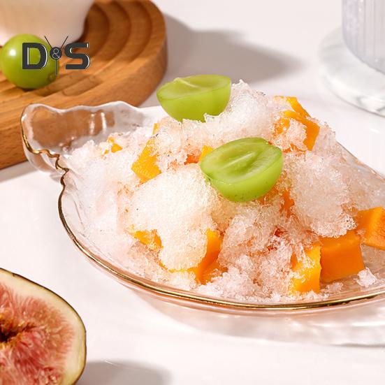 Машина для резки льда с лезвием из нержавеющей стали, ручная дробилка льда с формой для кубиков льда, портативная ручная машина для резки льда для смузи, молочных коктейлей