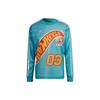 Originals X Hot Wheels X Sean Wotherspoon Co-Branded Long Sleeve T-Shirt Men Tops Blue HT6581