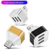USB 3-портовый автомобильный адаптер-зарядное устройство для мобильных устройств