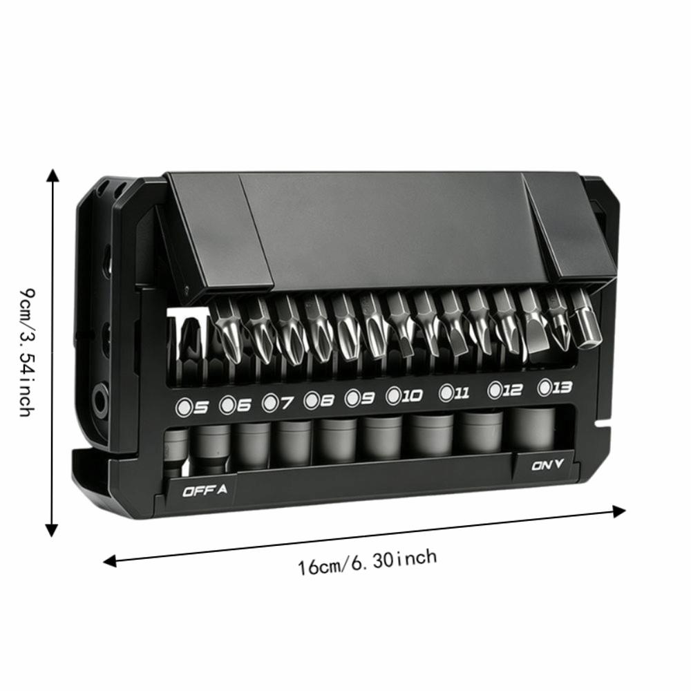 38PCS Magnetic Socket Ratchet Socket Wrench Set Hand Tools
