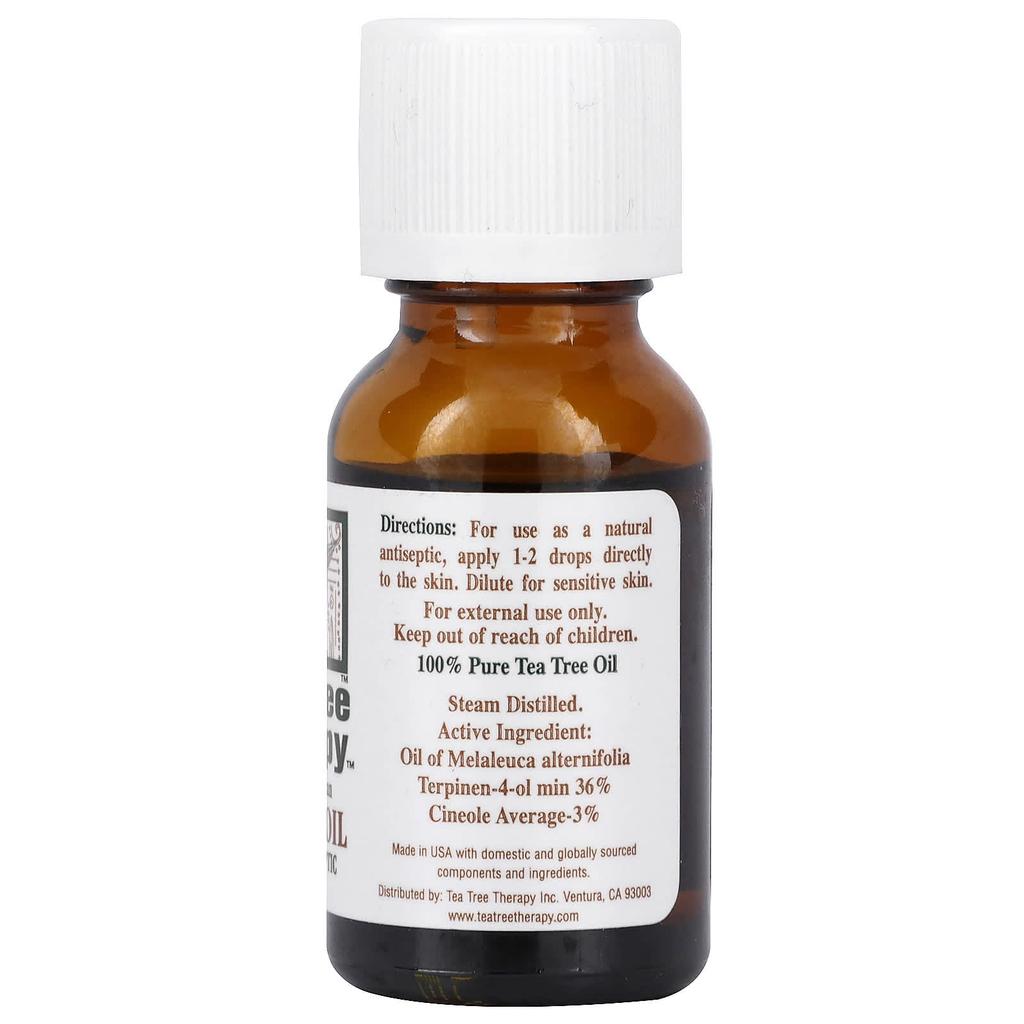 Tea Tree Therapy Tea Tree Oil, .5 Fl Oz (15 Ml)
