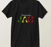Футболка "Powered By Jah Rastafari" 100% Хлопок Круглый Вырез Летняя Короткий Рукав Повседневная Мужская Футболка Размер S-3XL - Мужская Летняя Хлопковая ...
