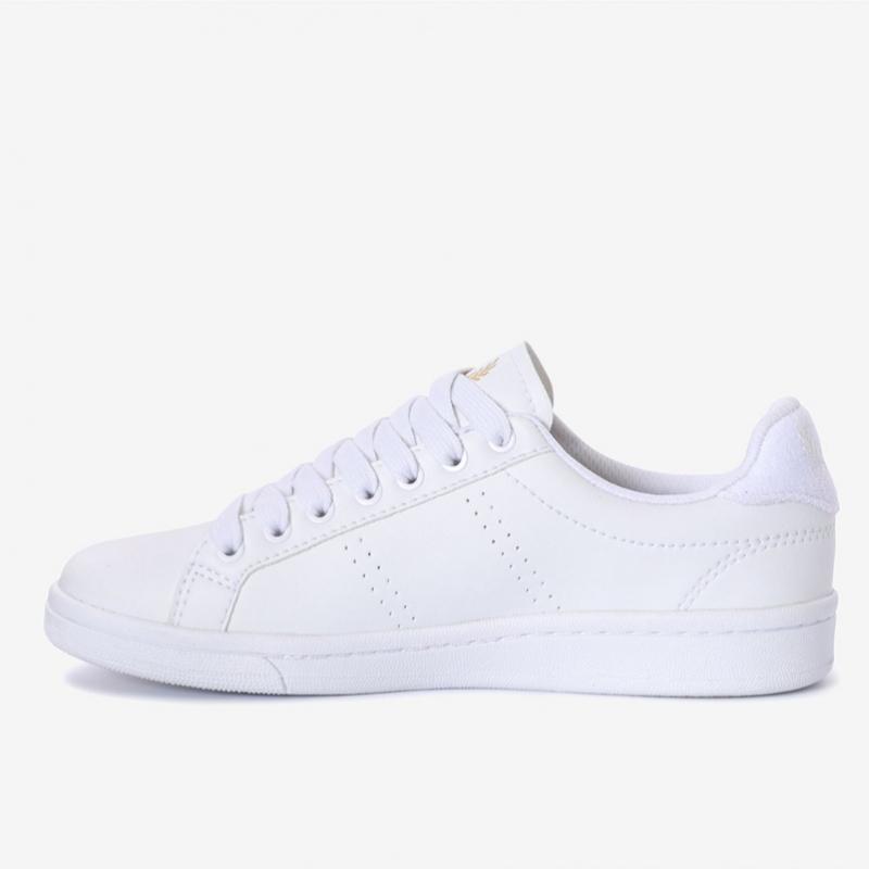 Fred Perry B721 White Leather Toweling Sneakers Sfpu2336333 T33