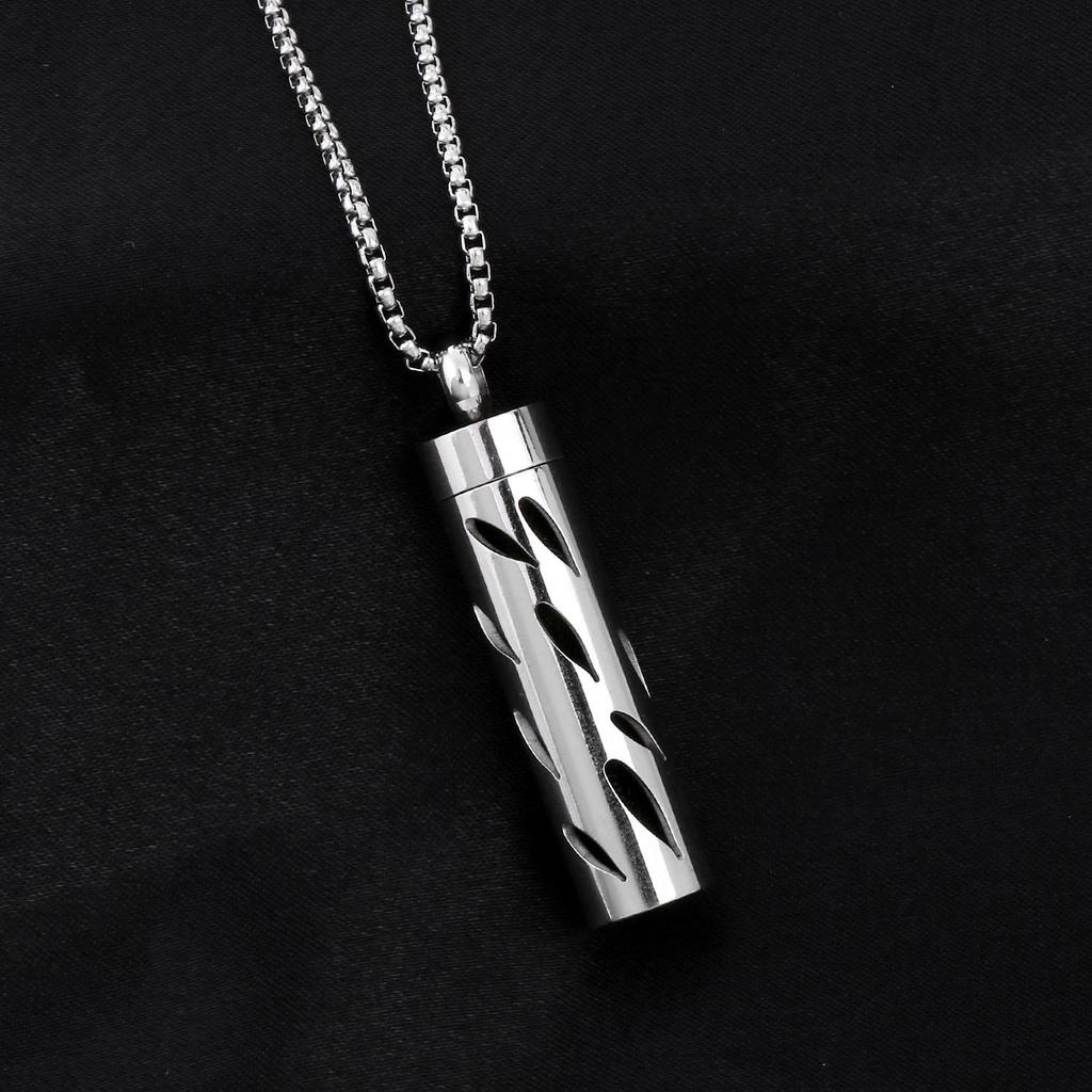 Ожерелье-диффузор для ароматерапии в форме сердца из нержавеющей стали с вращающейся подвеской