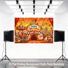2D Flat Backdrop1pc Birthday Scene Backdrop Banner Polyester Wall Decor For Living Room Bedroom Office Outdoor Decor Holiday Gift