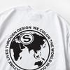 Seupeullaesikodeu Белая футболка с коротким рукавом - Splashcode World