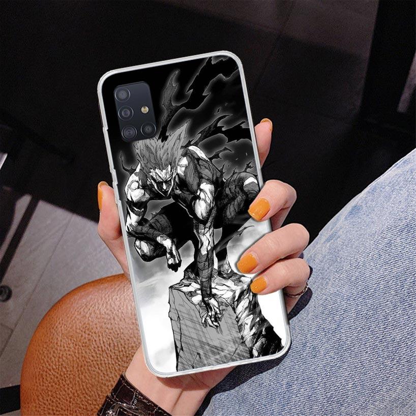 Чехол для телефона аниме One-Punch Man для Samsung Galaxy A52 A32 A22 A12 A51 A31 A50S A30S A20S A10S Note 20 Ultra 10 Plus S10 A72 A71