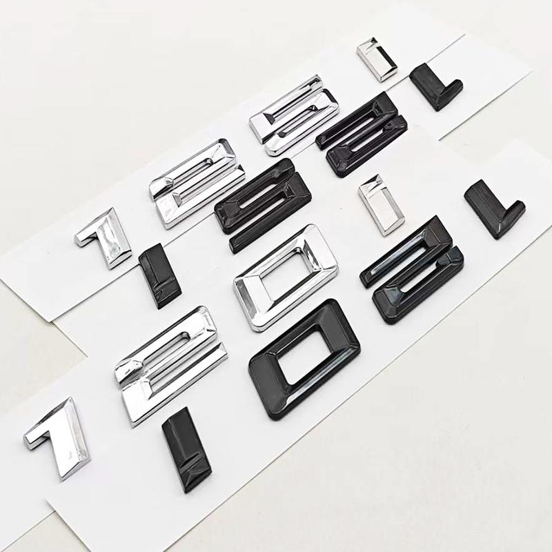 3D ABS Car Styling Logo 118i 120i 125i Badge Rear Trunk Emblem Sticker Decals For BMW 118i 120i 125i Auto Tail Accessories