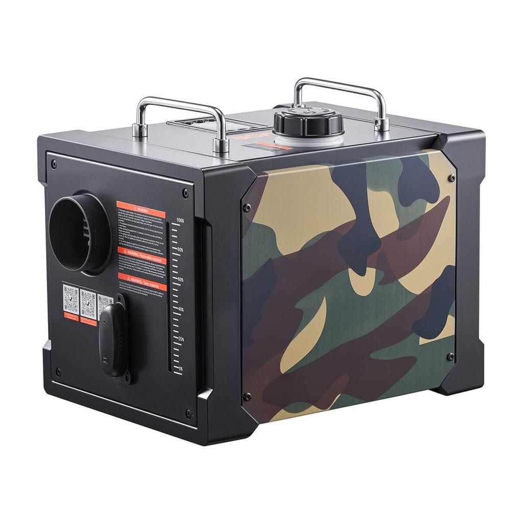 Diesel Heater, 8KW, DC 12V/24V, All in One Portable Diesel Air Heater with Bluetooth APP Control, Remote Control and LCD Screen, 7 L Fuel Tank for