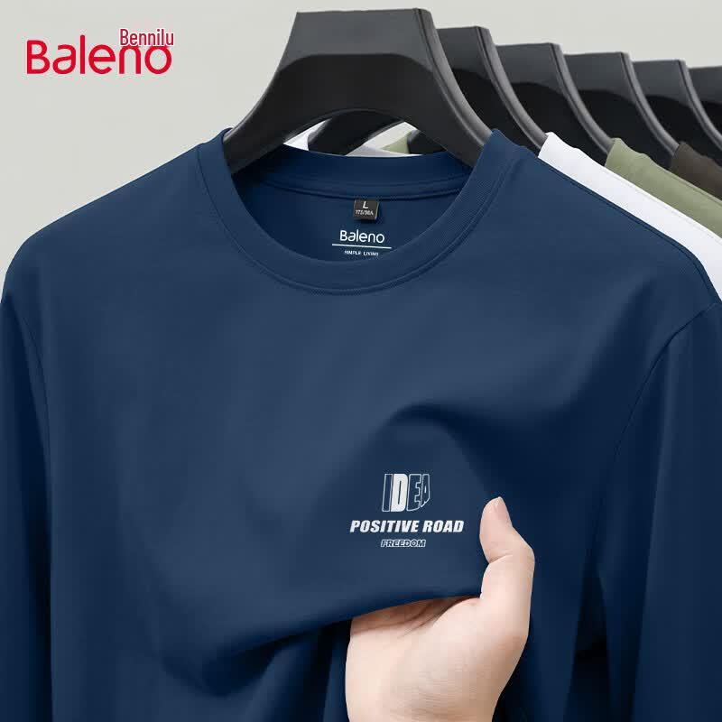 Мужская хлопковая футболка с длинным рукавом Baleno