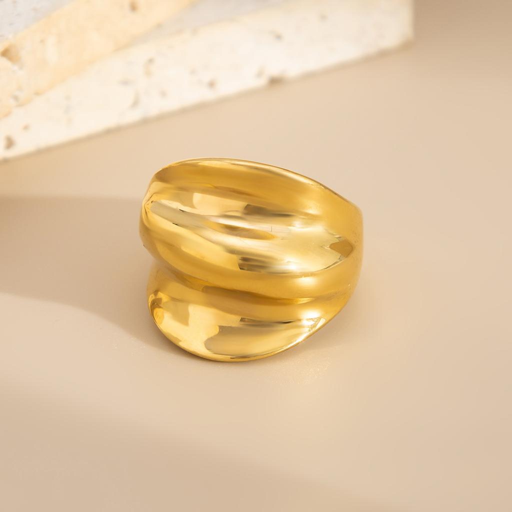 Аксессуары Геометрическое Нерегулярное Открытое Кольцо Индивидуальность Универсальный Модный Набор Колец Кольцо Из Сплава