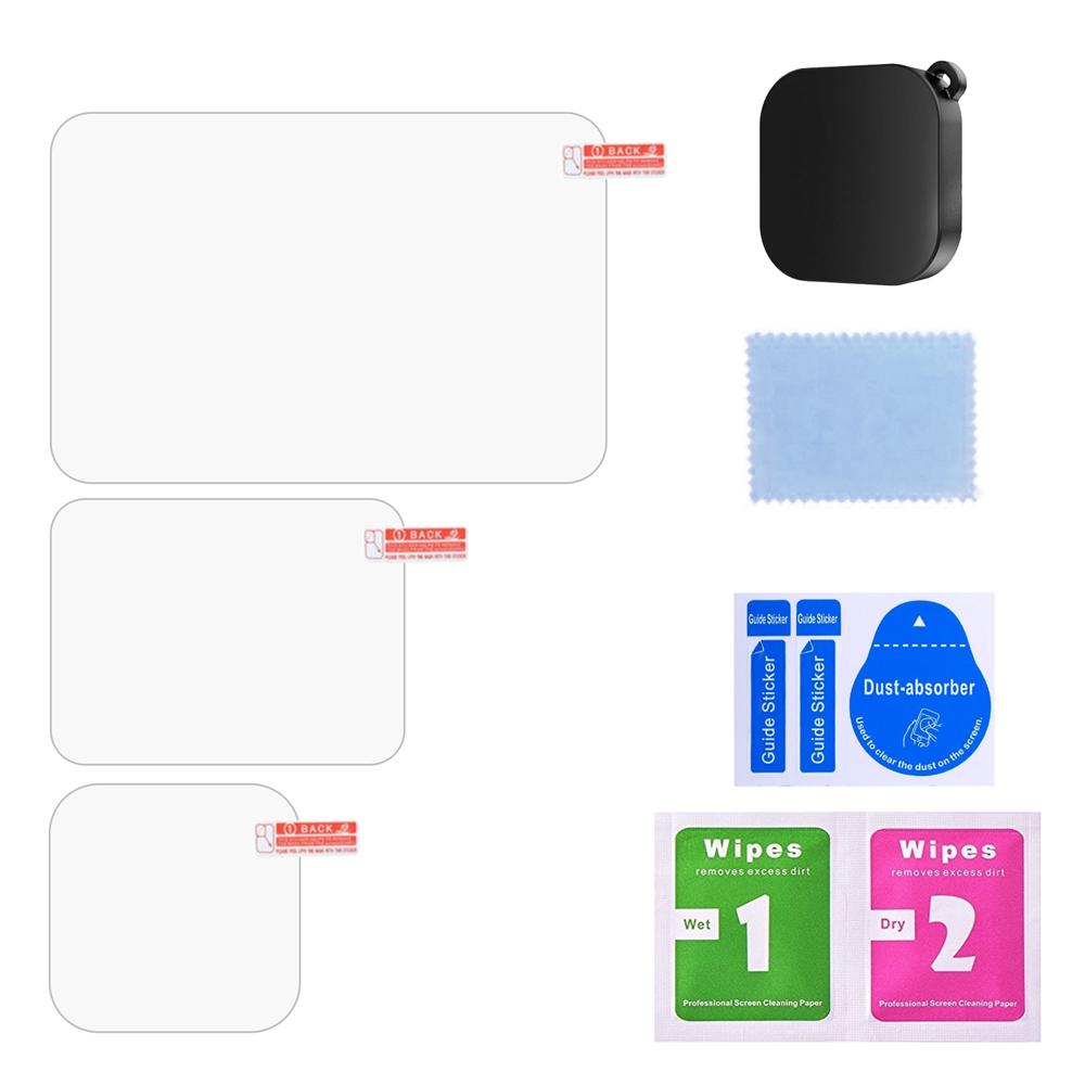 Защитная пленка для экрана 9H Ultra Clear Tempered Glass Защитная крышка из силикона для объектива GoPro Hero 13 Экшн-камера Аксессуары