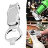 Stainless Steel Soda Can Opener Multifunctional Bottle Stopper Bottle Cap Opener for Kitchen Restaurant Party