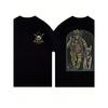 Casual Short-Sleeve Men'S T-Shirt For Outdoor Sports, Featuring A Military Wind Survey Design, Perfect For Summer Streetwear