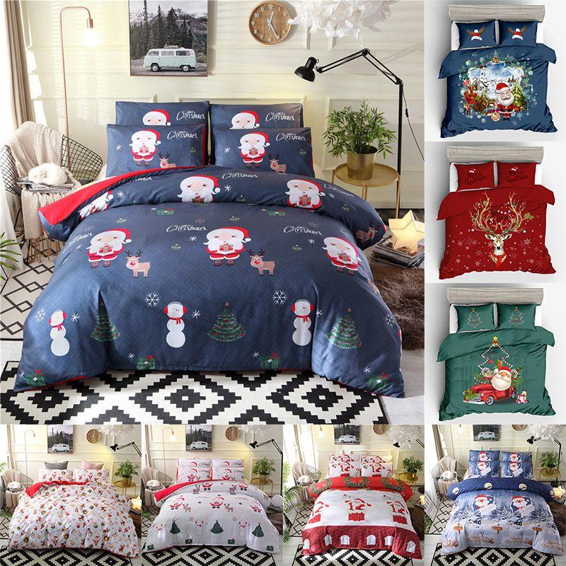 High-quality Father Christmas Duvet Cover And Pillowcases For All Bed Sizes