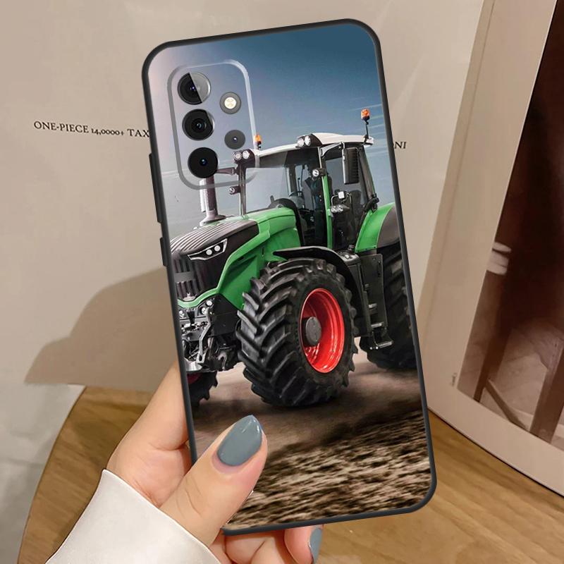 Чехол для телефона Трактор Автомобиль Для Samsung Galaxy A15 A16 A17 A26 A36 A56 A55 A35 A52 A32 A12 A53 A33 A13 A14 A34 A54