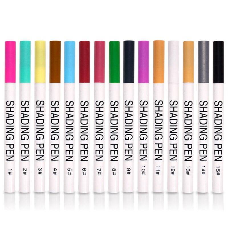 Ручка для дизайна ногтей, цветущий УФ-гель для ногтей, чернильная ручка для рисования, мраморный маникюр, абстрактная кисть для рисования, инструмент «сделай сам» для ногтей