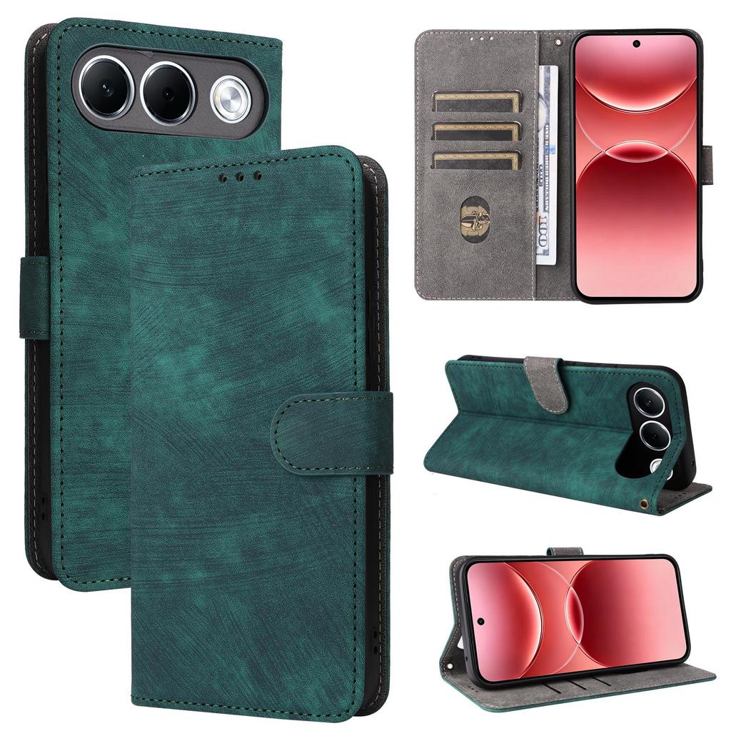 Flip Cover Compatible for OPPO A7 Pro PU Leather Full-Body Protection with [RFID Blocking]