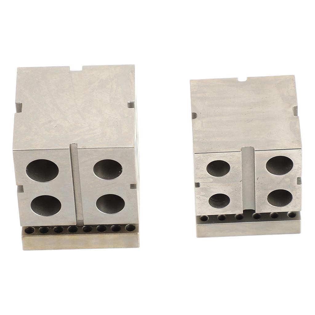 2 Size Steel Dapping Block for Jewelry Shaping Watch Repair Tool Square Die Doming Forming Block for Hobbyists Jewelers