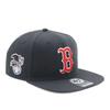 Кепка 47 Brand Sure Shot с боковым патчем MLB Boston Red Sox 47 Captain Темно-синий