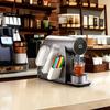 with Straw Slot Cup Organizer Rack 3-in-1 Cup Storage Holder Disposable Cup Dispense  Coffee Lovers