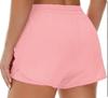 Womens Quickdry Lightweight 5" Running Shorts With Zipper