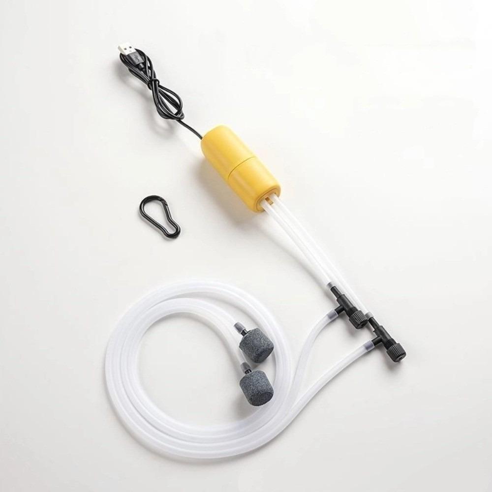 USB Fish Tank Air Compressor Mini USB Air Pump Portable Silent Air Compressor  Fish Tank