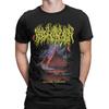 Повседневные футболки с пирамидой Blood Incantation для мужчин, с круглым вырезом, из чистого хлопка, с коротким рукавом, летние топы