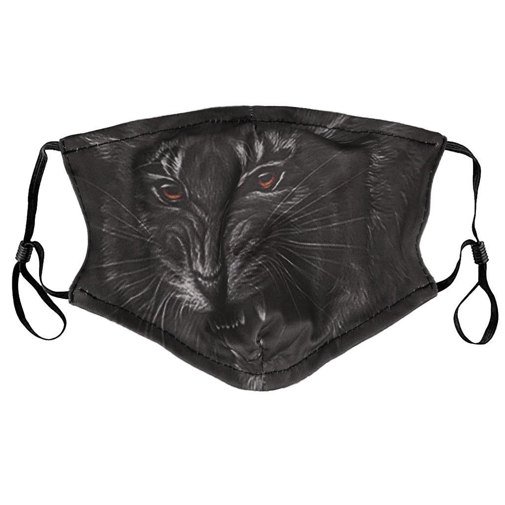 Adult Breathable Printing Rope Dust-proof Washable Face Mask