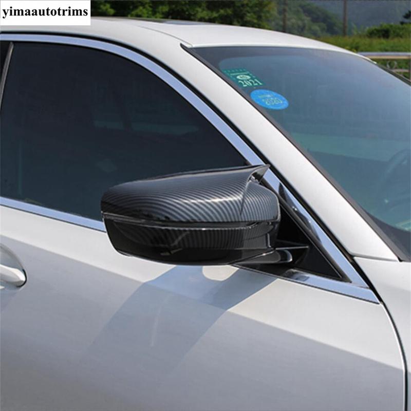Outer Side Door Rearview Mirror Rear-view Decoration Cover Trims For BMW 5 6 Series GT G30 530I 2017 -  Exterior Accessories