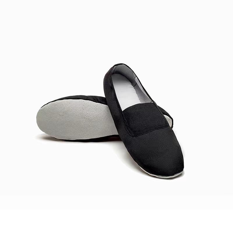 Гимнастическая обувь для взрослых и детей, танцевальная обувь, балетки, обувь для йоги, белые танцевальные туфли для учителей с кошачьим когтем на мягкой подошве