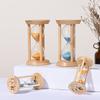 1PCS 3/5/10/15/30 Minutes Wooden Hourglass Timer Home Living Room Desktop Decoration Children Birthday Gift Portable Sand Clock