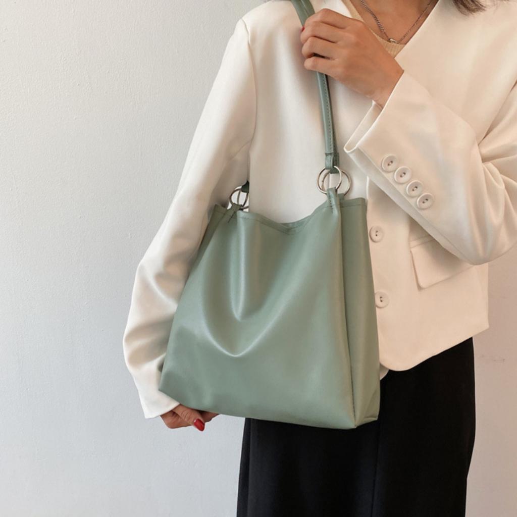 Ladies Handbags Casual Shoulder Bags Simple Shopping Travel Handbags Ladies Casual Handbags