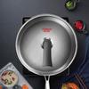 KOBACH 304 Stainless Steel Honeycomb Wok Set