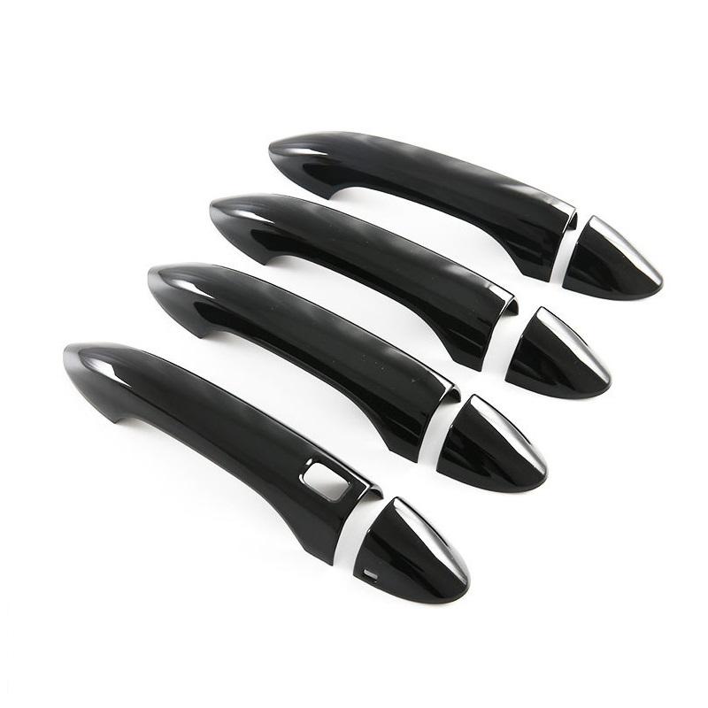 For EBRO S700 2025 2026 Door Handle Cover Protective Strip s700 ABS Carbon Black Decorative Sticker Styling Accessories