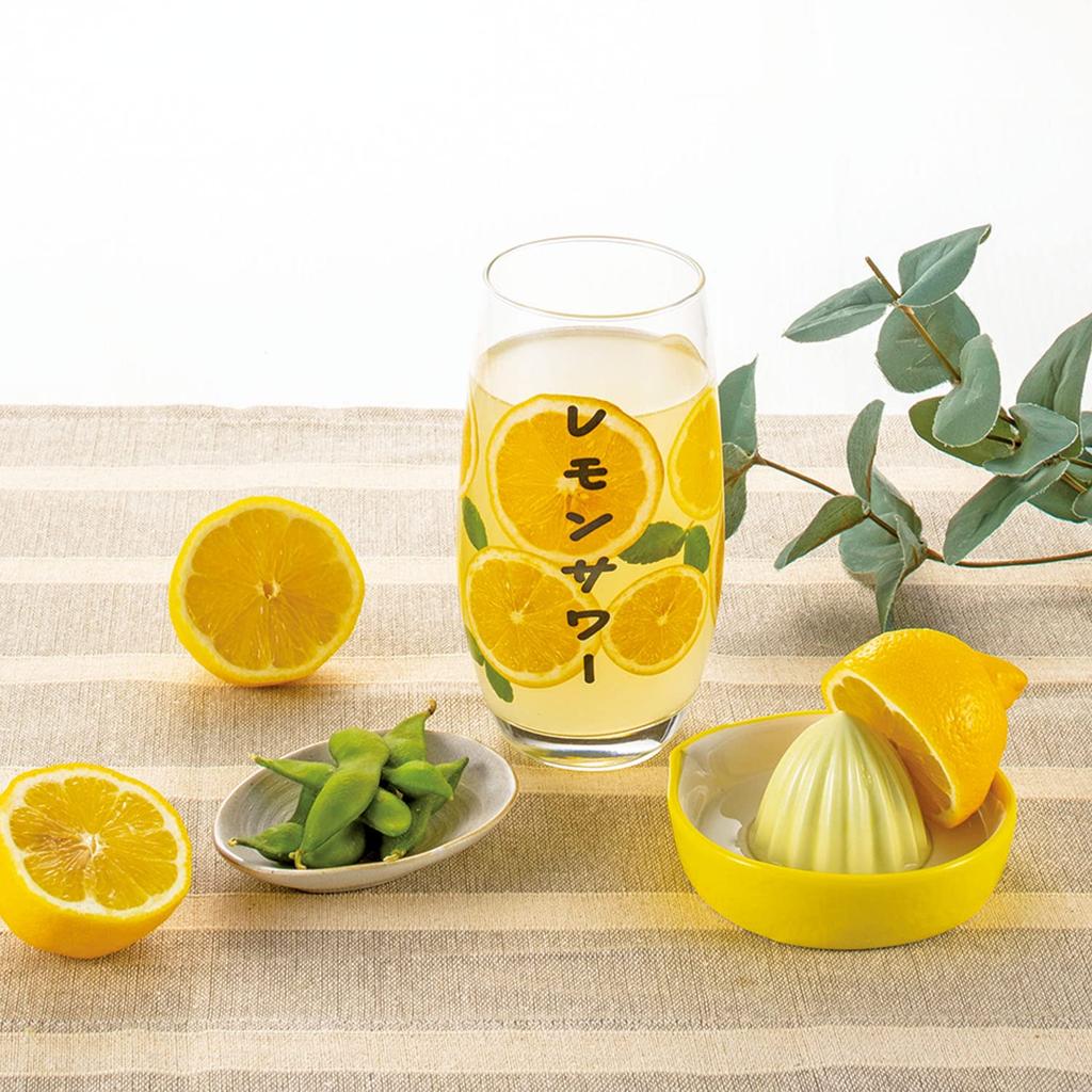 Интересная посуда лимонный кислый стакан с соковыжималкой SAN3875